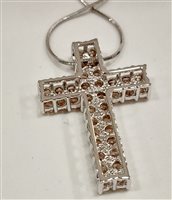 Necklace Rudelli Zambetti Gioielli Woman violante promo in Silver Zirconia VIOLANTE-CROCE - VIOLANTE-CROCE